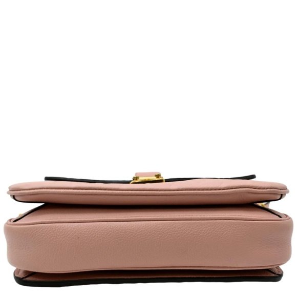 LOUIS VUITTON  Metis Pochette Empreinte Leather Crossbody Bag Pink - Picture 7 of 12